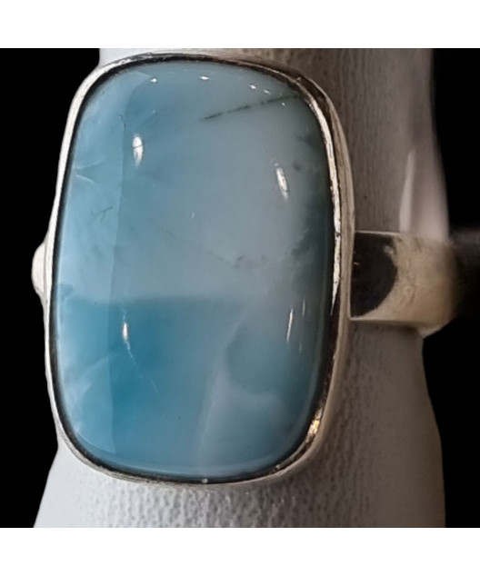 Bague Larimar argent 925 Taille 50