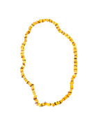 Collier Ambre Baltique Multicolore Baroque à Enfiler 64 cm
