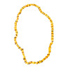 Collier Ambre Baltique Multicolore Baroque à Enfiler 64 cm