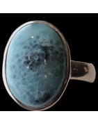Bague Larimar argent 925 Taille 60