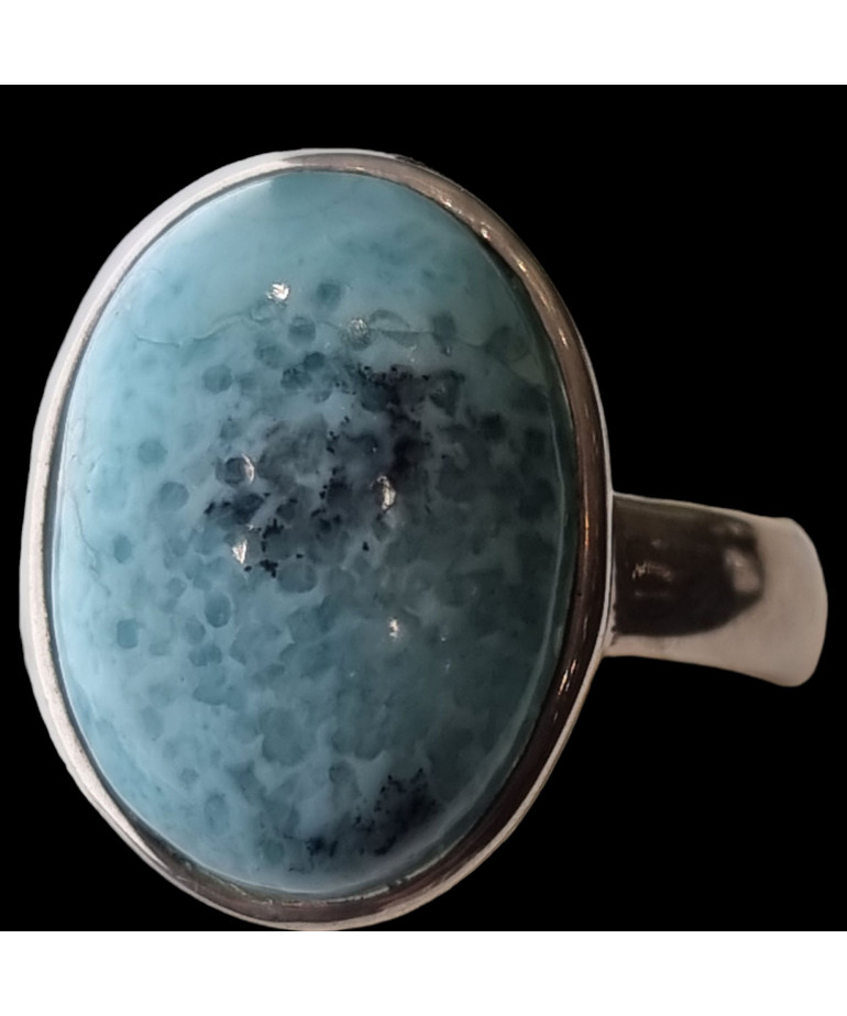 Bague Larimar argent 925 Taille 60