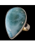 Bague Larimar argent 925 Taille 57