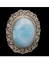 Bague Larimar argent 925 Taille 55