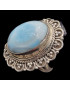 Bague Larimar argent 925 Taille 55