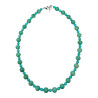 Collier Turquoise Pierres Rondes de 10mm et 6mm 48 cm