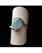 Bague Aigue marine Argent 925