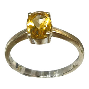 Bague Citrine Argent 925