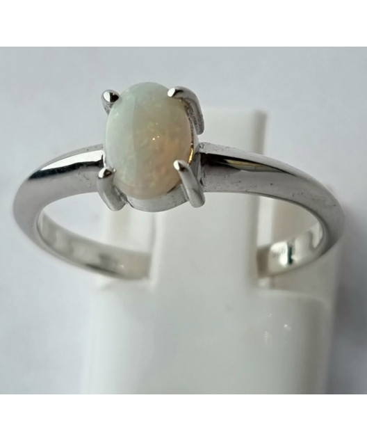 Bague Opale Argent 925 Taille 56