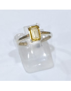 Bague Citrine Argent 925
