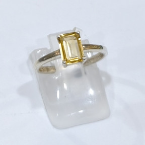 Bague Citrine Argent 925