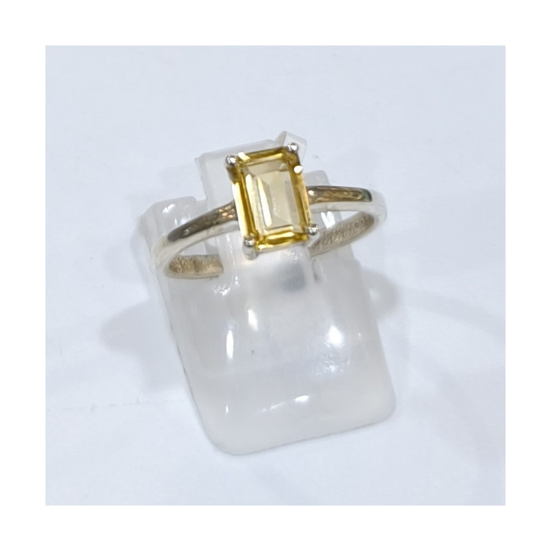 Bague Citrine Argent 925