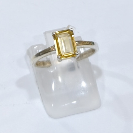 Bague Citrine Argent 925