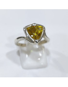 Bague Sphène Argent 925 Taille 54