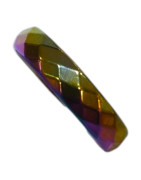 Anneau Bismuth Large Facetté