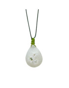 Pendentif Calcédoine avec Cordon Réglable
