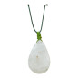 Pendentif Calcédoine avec Cordon Réglable