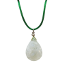 Pendentif Calcédoine avec Cordon Réglable