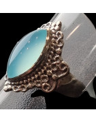 Bague Agate naturelle Argent 925