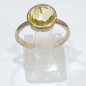 Bague Béryl Héliodore Argent 925 Taille 58
