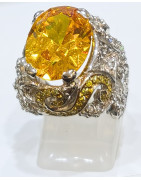 Bague Zirconium Argent 925 Taille 54