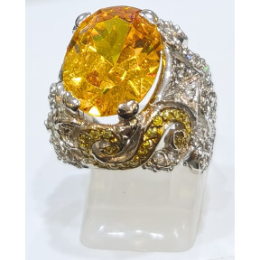 Bague Zirconium Argent 925 Taille 54