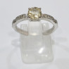 Bague Béryl Héliodore Argent 925 Taille 57