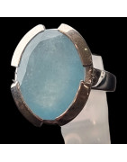 Bague Agate naturelle Argent 925