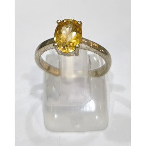 Bague Citrine Argent 925