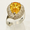 Bague Zirconium Argent 925 Taille 54