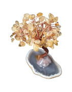 Arbre du bonheur Citrine 10 cm