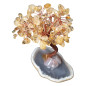 Arbre du bonheur Citrine 10 cm