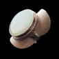 Bague Agate naturelle Argent 925 Taille 56