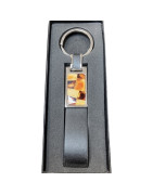 Porte-clés Ambre et Silicone