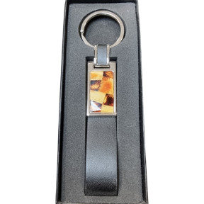 Porte-clés Ambre et Silicone