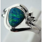 Bague Opale Argent 925 Taille 55