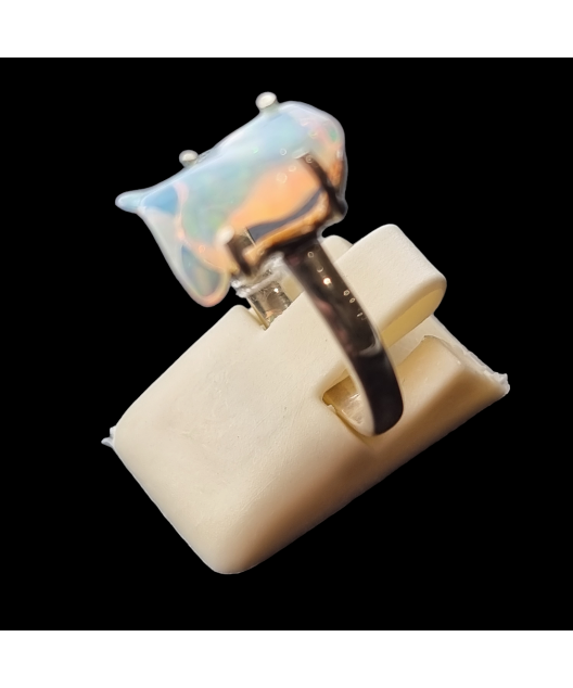 Bague Opale Argent 925 Taille 60