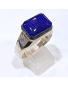 Bague Lapis-lazuli Argent 925 Taille 65
