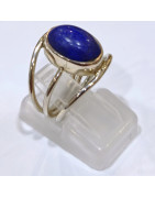 Bague Lapis-lazuli Argent 925 Taille 50