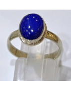 Bague Lapis-lazuli Argent 925 Taille 56