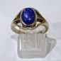 Bague Lapis-lazuli Argent 925 Taille 52