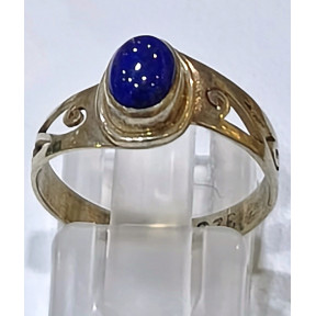 Bague Lapis-lazuli Argent 925 Taille 53