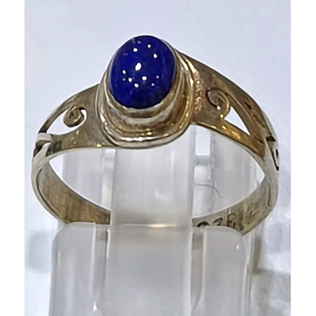 Bague Lapis-lazuli Argent 925 Taille 53