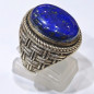 Bague Lapis-lazuli Argent 925 Taille 63