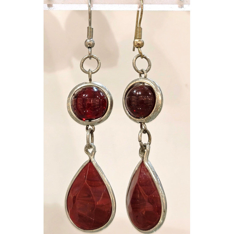 Boucles Bakélite Acier Inox