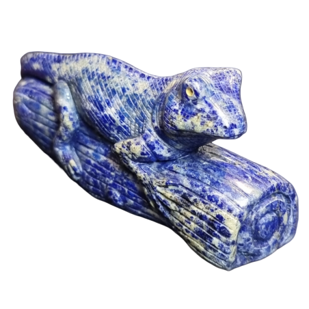Lézard Lapis-lazuli 186g