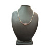 Collier Perles Eau Douce Super Seven Lépidolite