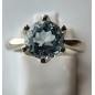 Bague Topaze bleue argent 925