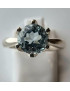 Bague Topaze bleue argent 925