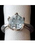 Bague Topaze bleue argent 925