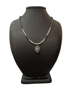 Collier Perles Eau Douce Noire